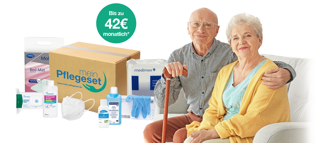 Kostenlose Pflegehilfsmittel 42 Euro monatlich