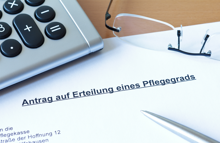 Pflegegrad beantragen