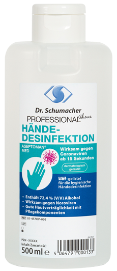 Pflegehilfsmittel Händedesinfektion und Hautdesinfektion